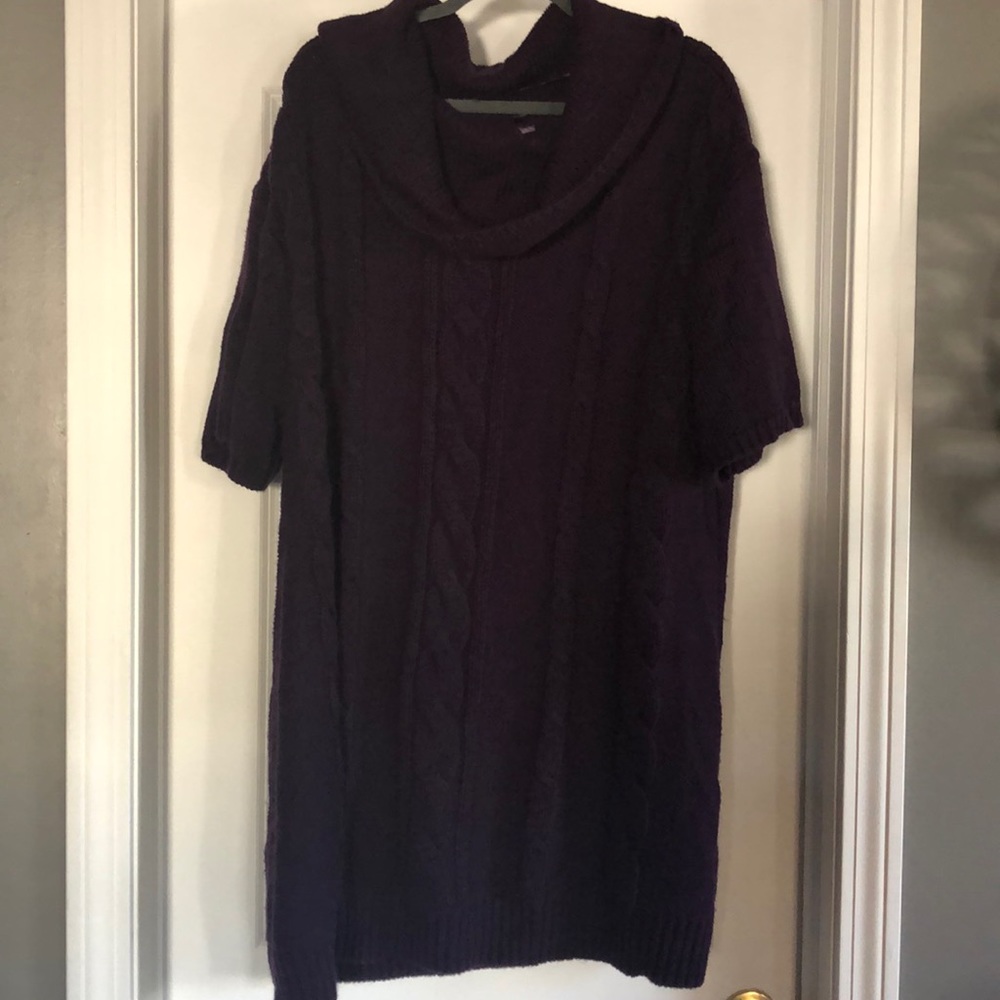 Women’s plus size sweater dress